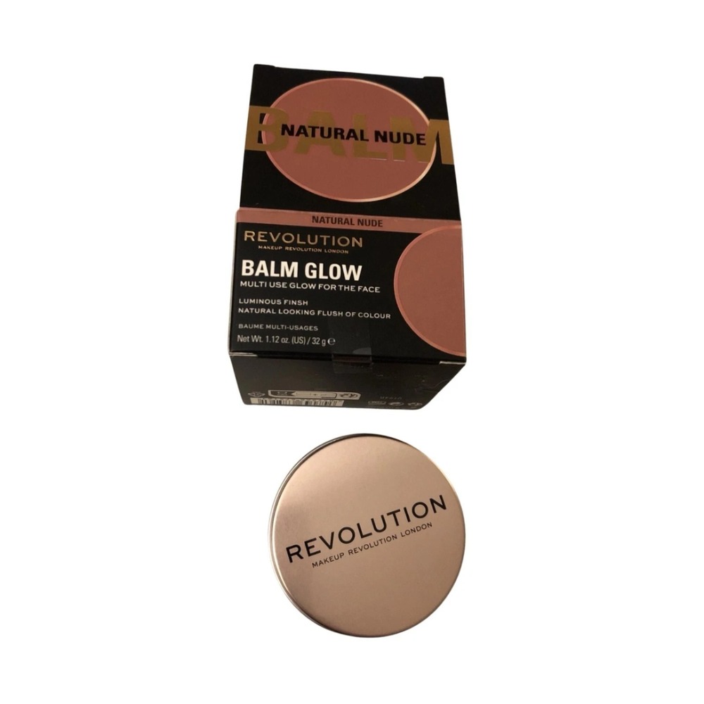 Revolution Balm Glow Natural Nude‎ 1.12 oz Multi Use Face Highlighter Cream